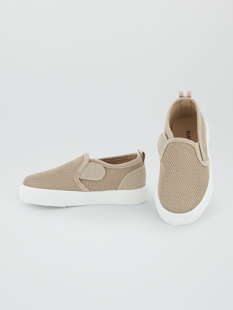 Tênis Slip-on - BEGE