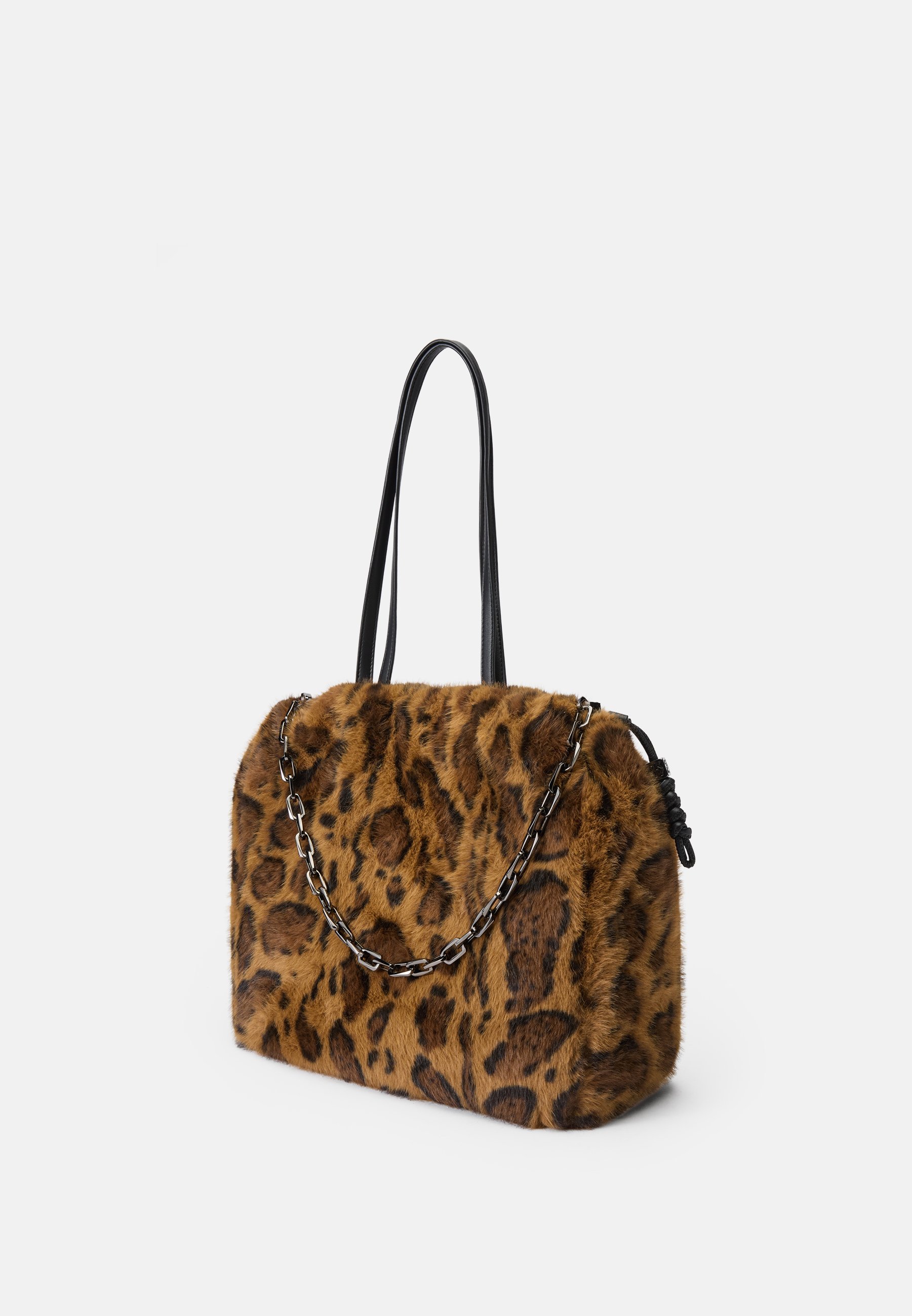 DKNY HALLE TOTE - Tote bag - bruin/zwart