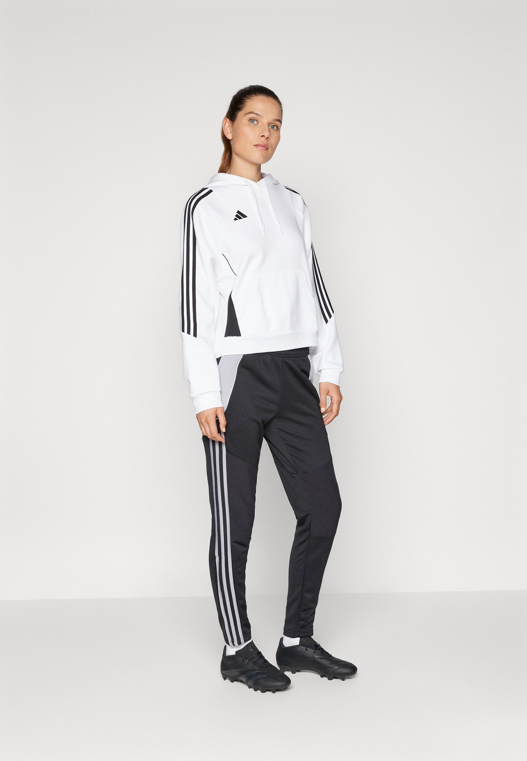 adidas Performance TIRO 24 - Hoodie - wit/zwart