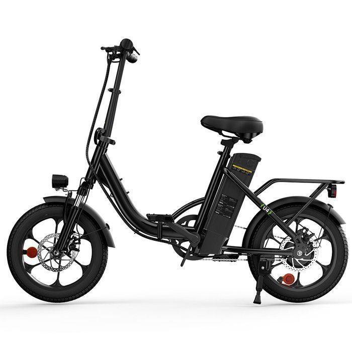 Vélo électrique iscooter U4 16 pouces 250W, batterie 36V 10.4Ah, vitesse maximale 25 km/h, pliable.
