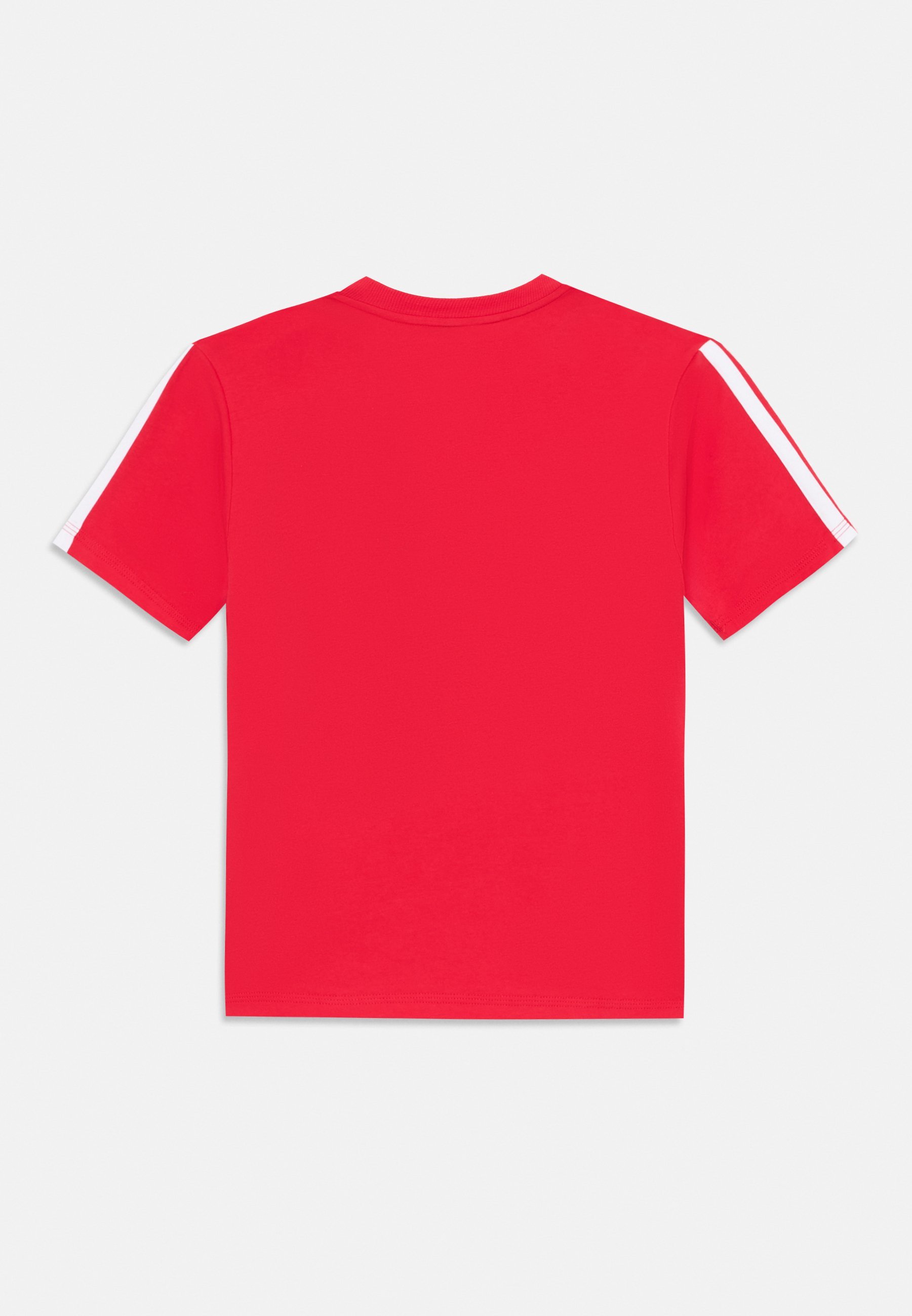 adidas Performance TIBERIO JUNIOR UNISEX - T-shirt met print - puur robijnrood/wit