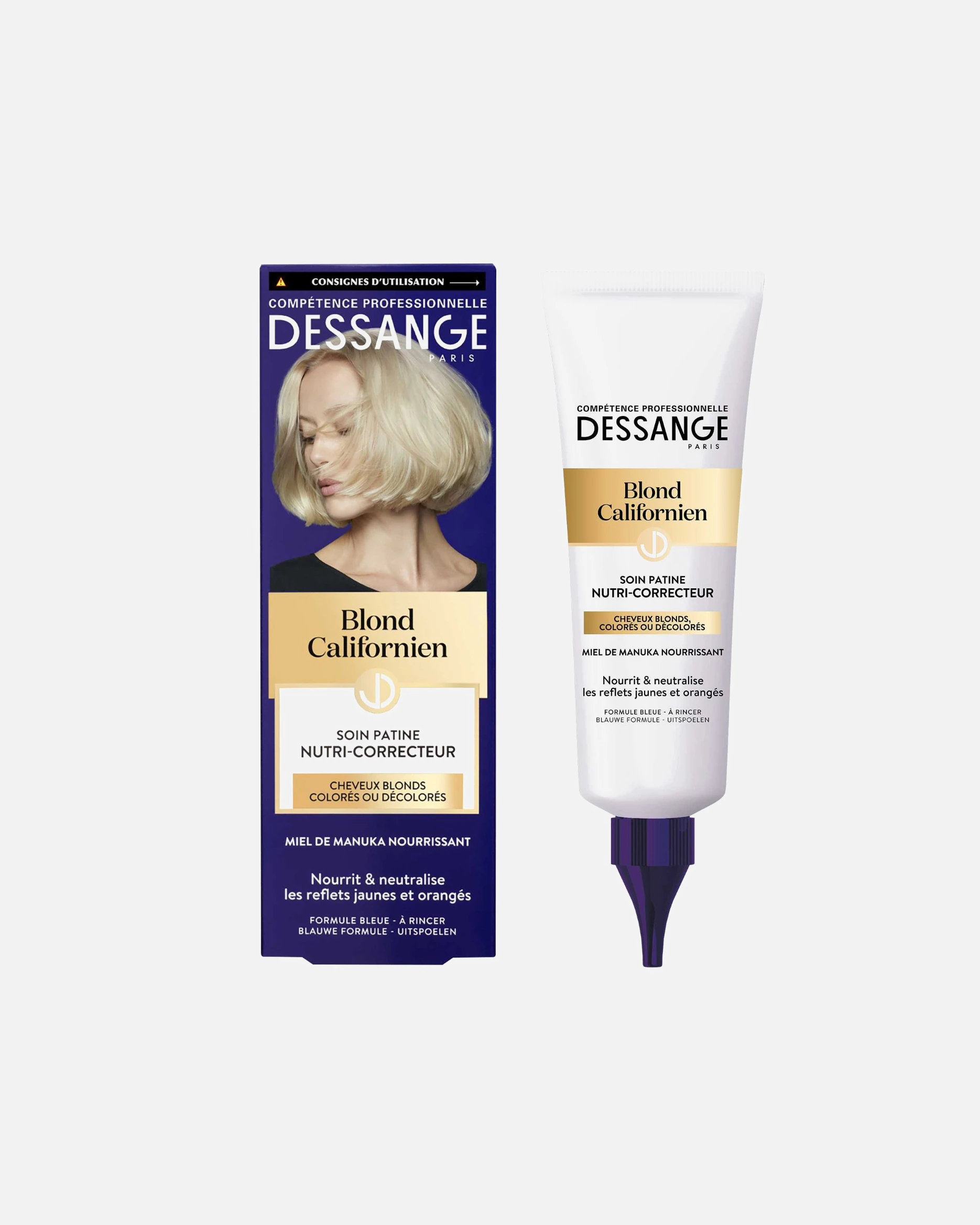 Dessange Soin patine bleu Blond Californien Nutri-correcteur