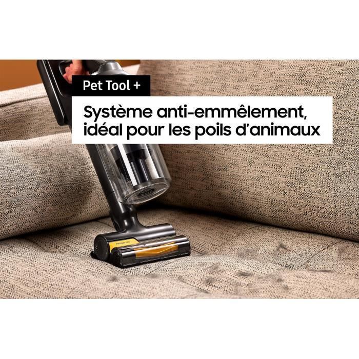 SAMSUNG Jet 85 Complete VS20C85G4TB - Cordless Stick Vacuum Cleaner - 210 AW Power - 60 min Runtime - 3 Brushes
