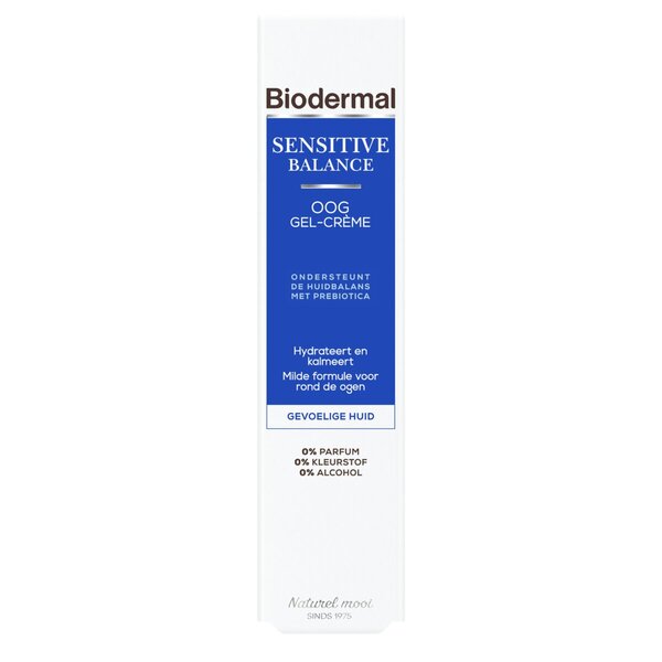 Biodermal Sensitive Balance Eye Gel-Cream<br>15ml - Sensitive skin