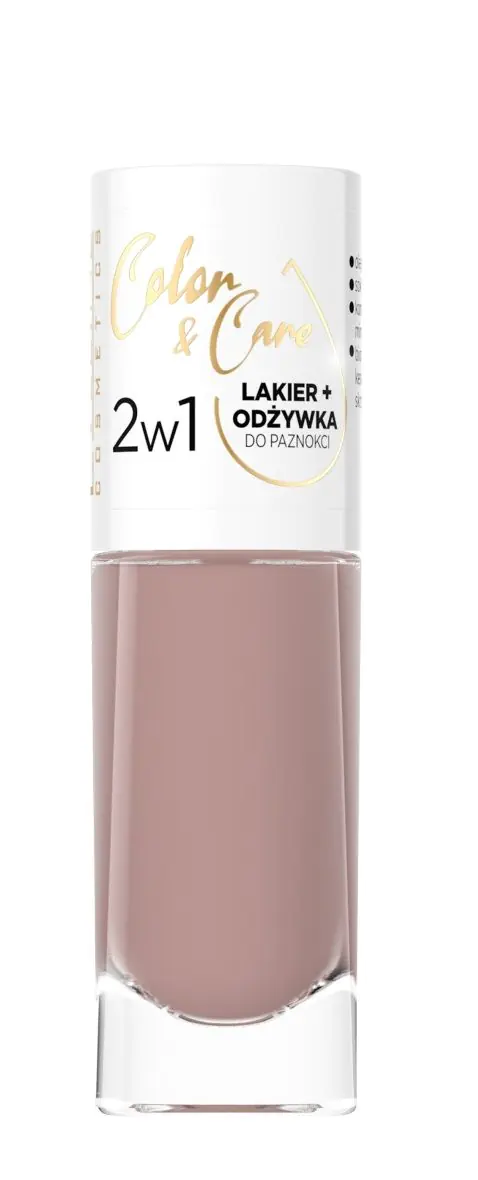 Eveline Color & Care Lakier do paznokci z formułą pielęgnującą 123
