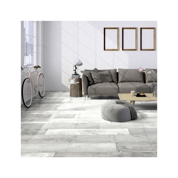 Suelo laminado - Cocina y baño - Tablones anchos - Roble de Barbados - Paquete de 1.507 m²