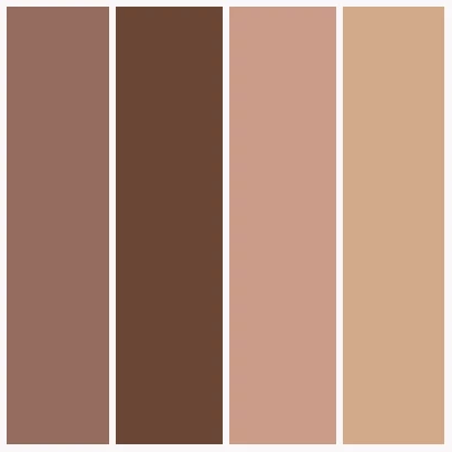 Mineral Eyeshadow paletta Barna Kulla - IDUN Minerals