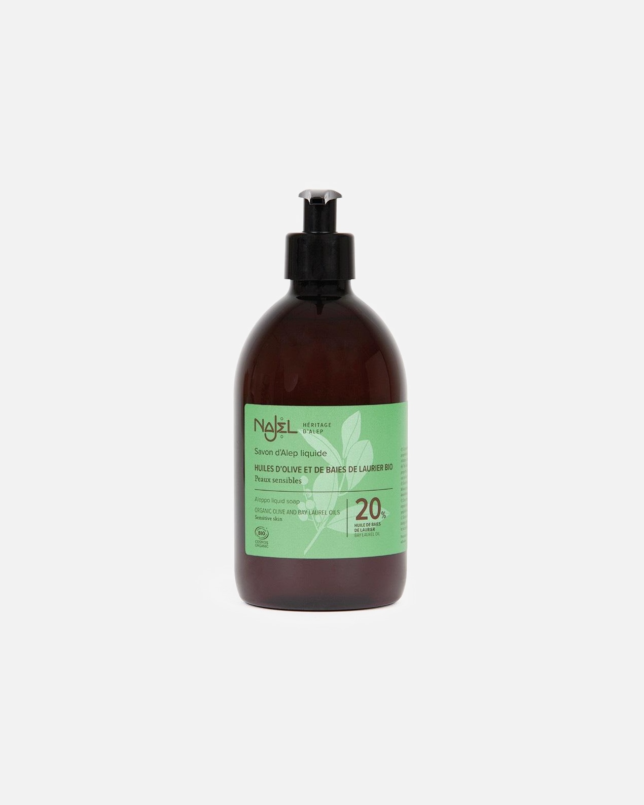 Jabón de manos Najel 20% Laurel - 500 ml