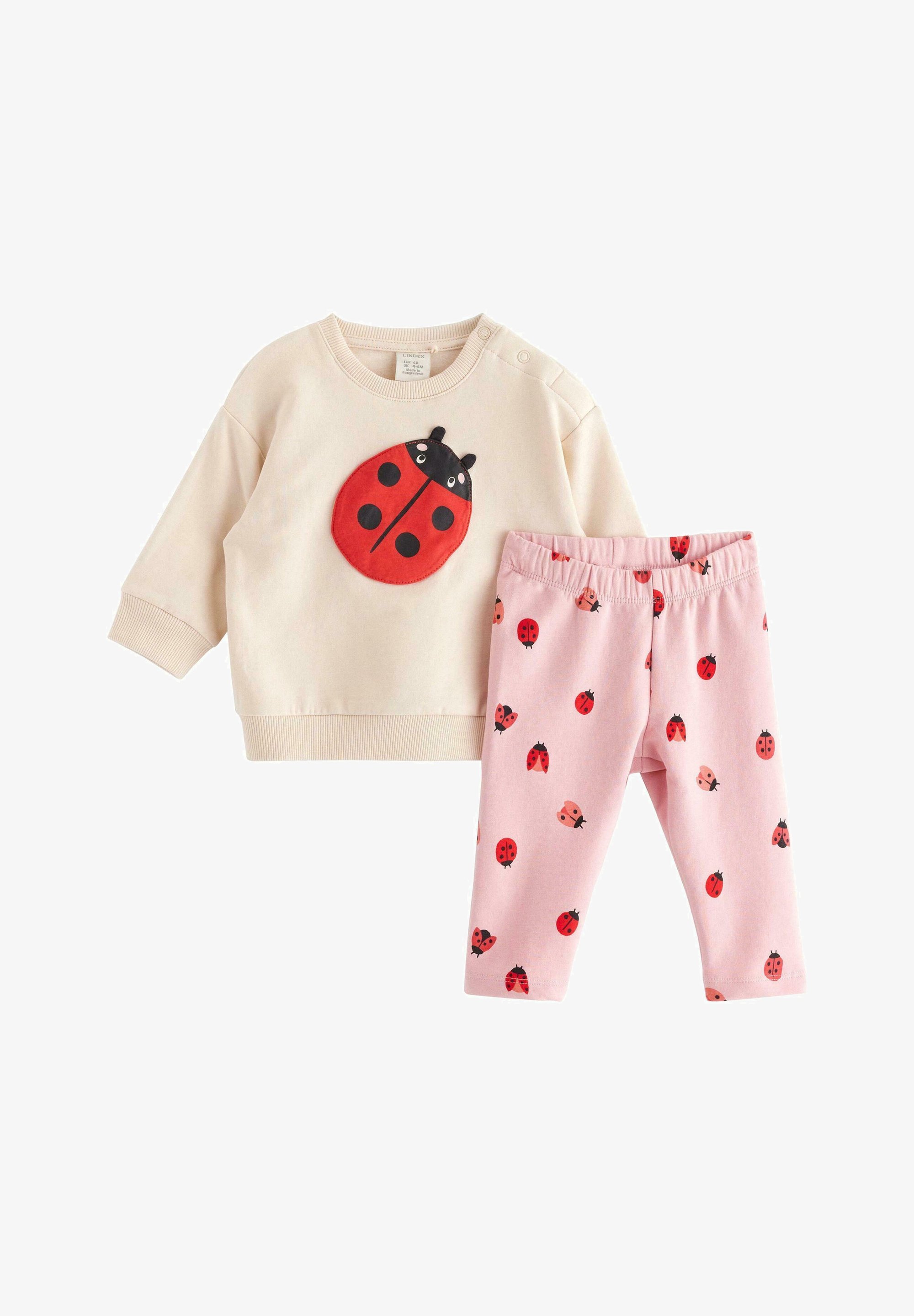 Lindex SET - Bluza - jasnobeżowa