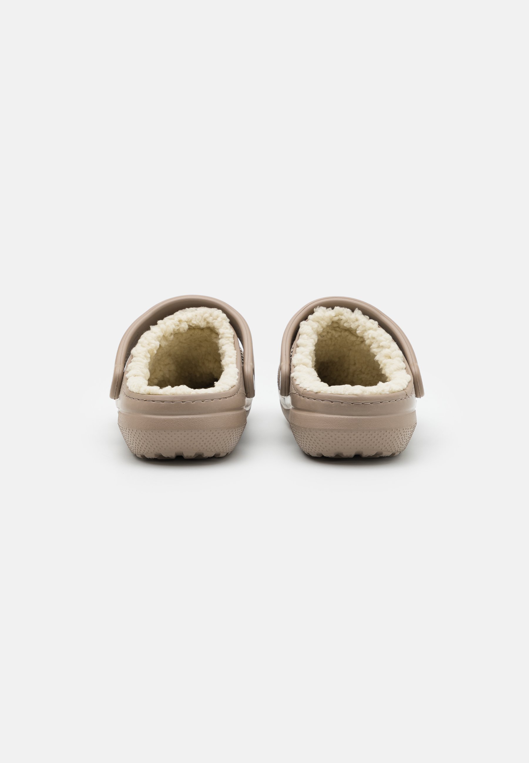 Crocs CLASSIC LINED - Zoccoli - fungo/osso