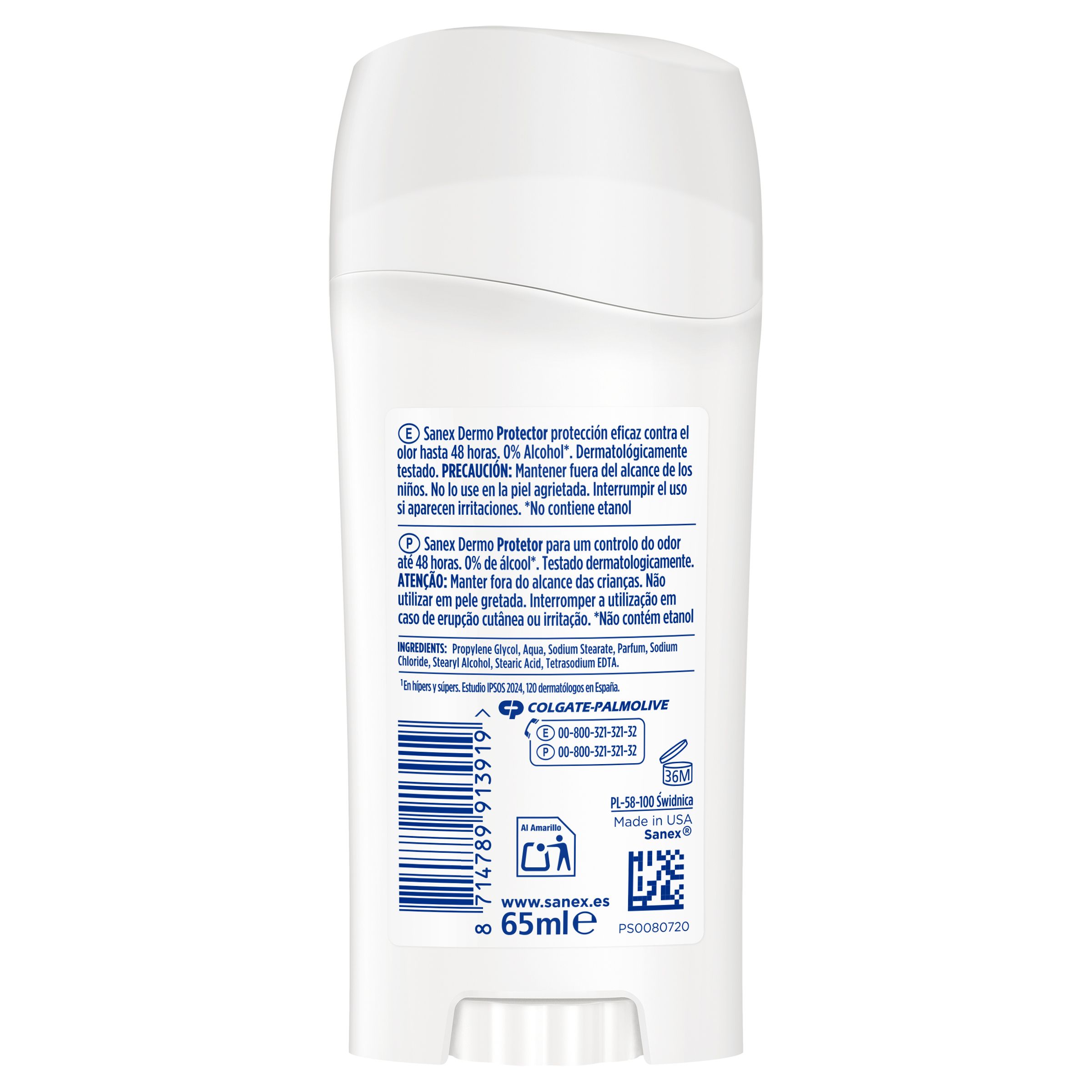 Dezodorant v stiku Dermo Protector 48 ur Dezodoranti brez aluminija