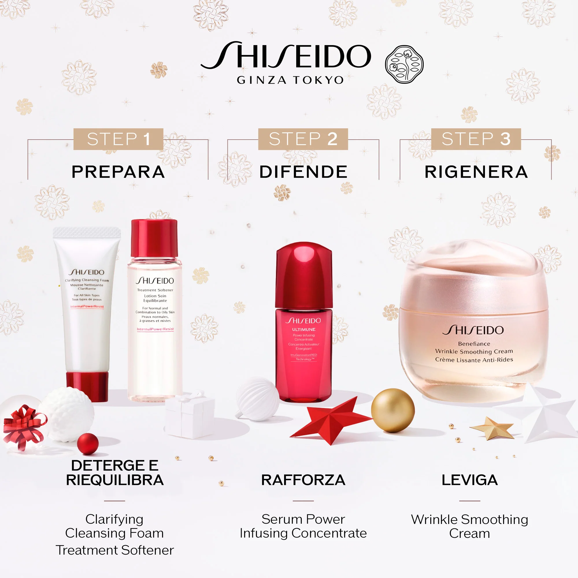 Benefiance Benefiance Holiday Kit - Cofanetto Antirughe