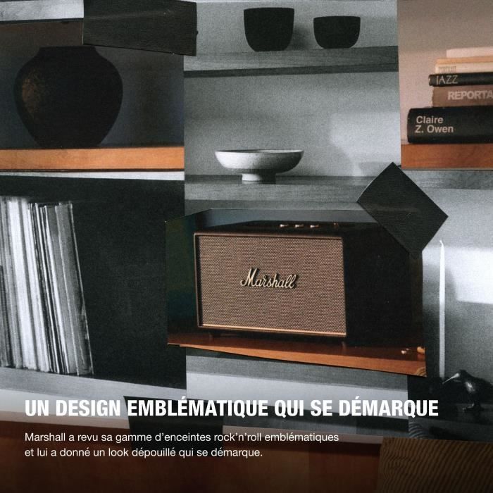 Caixa de Som Bluetooth Sem Fio Marshall Stanmore III Preta