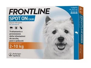 FRONTLINE Frontline Spot-On pour chiens 4 pipettes 210 kg