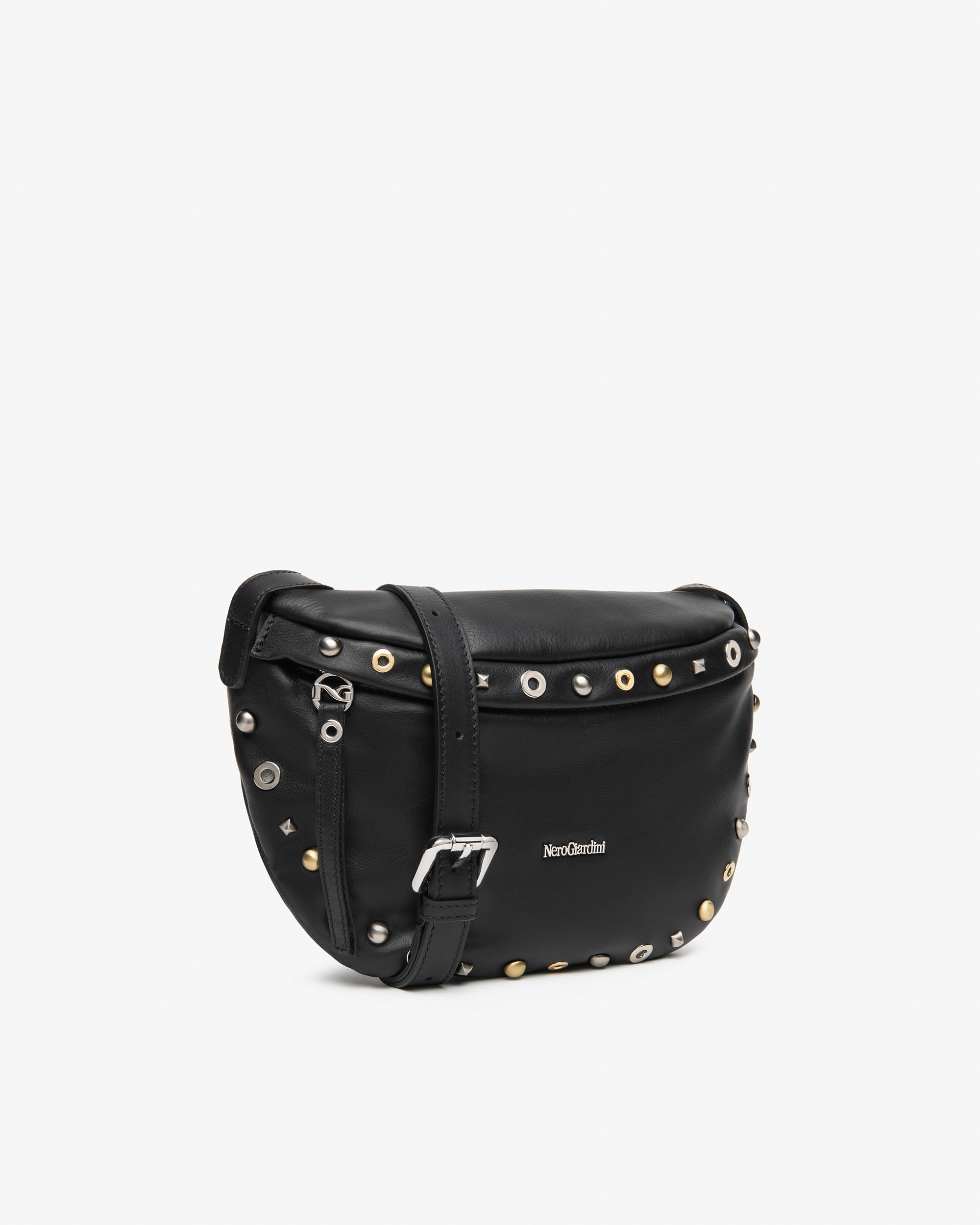  Damen-Schultertasche aus Leder