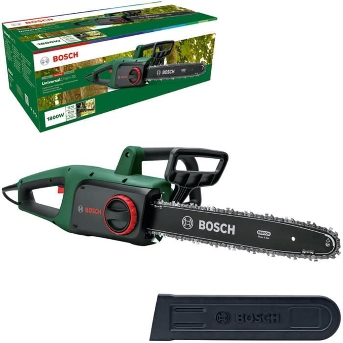 Bosch kettingzaag - UniversalChain 35 (1800 W, zaaglengte 35 cm, kettingsnelheid: 12 m/s)