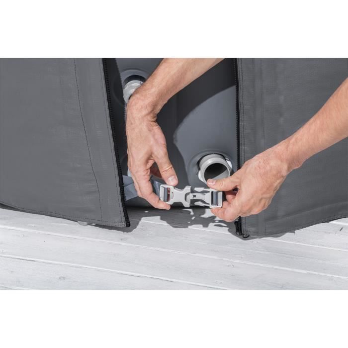 BESTWAY - Cubierta térmica EnergySense™ para spas redondos de 1,80 m x 66 cm - Impermeable