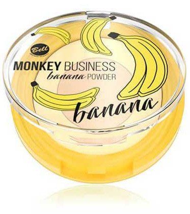 „Animal Instinct“ kompaktinė pudra „Banana Monkey Business“ Kompaktinės ir birios pudros