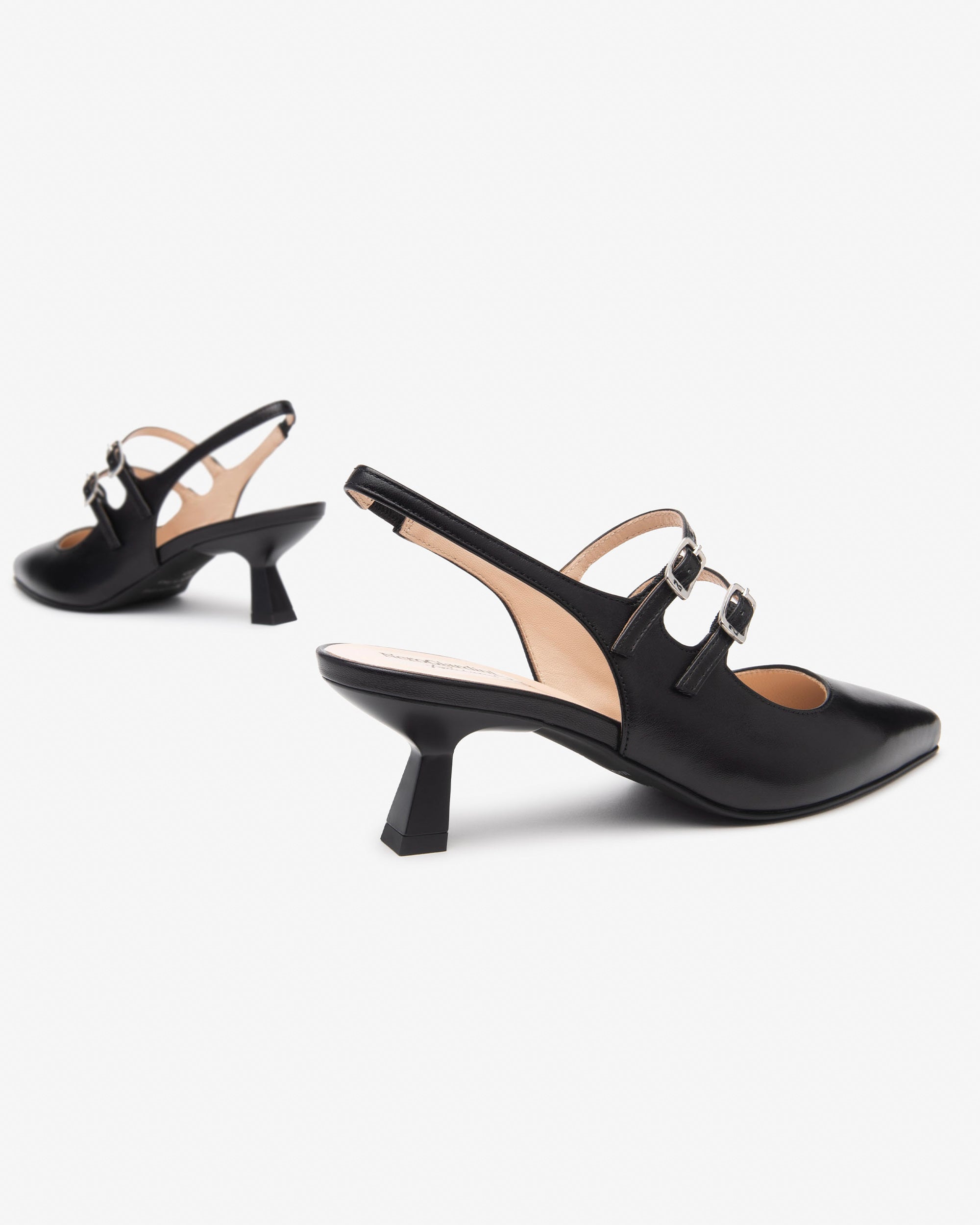 Damen-Slingback aus Leder