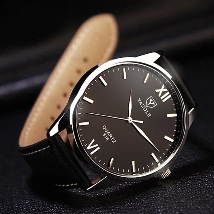 Set de regalo para hombre: reloj, cartera, cinturón de soporte lumbar y bolígrafo - Pulsera deportiva impermeable 2020