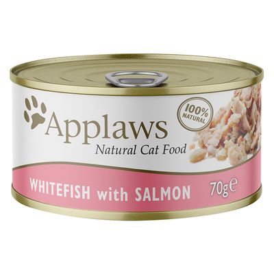 Applaws Voksen Kattefoder på Dåser Tun/Fisk i Bouillon 70g