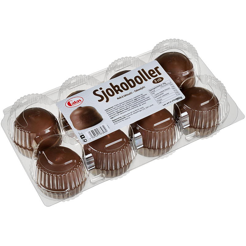 Chocoladeballetjes (8 stuks)