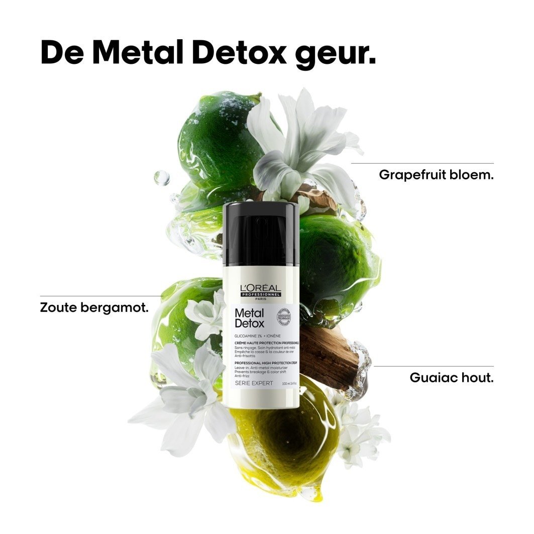 L'Oréal Professionnel regenerator bez ispiranja Metal Detox krema bez ispiranja - 100 ml
