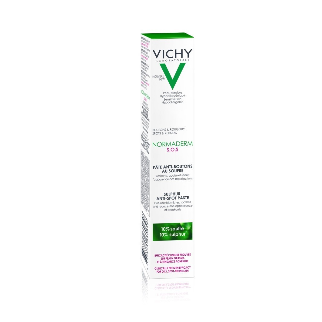 Vichy Anti-Blemish Care Normaderm SOS Sulfur Anti-Blemish Paste - 20 ml