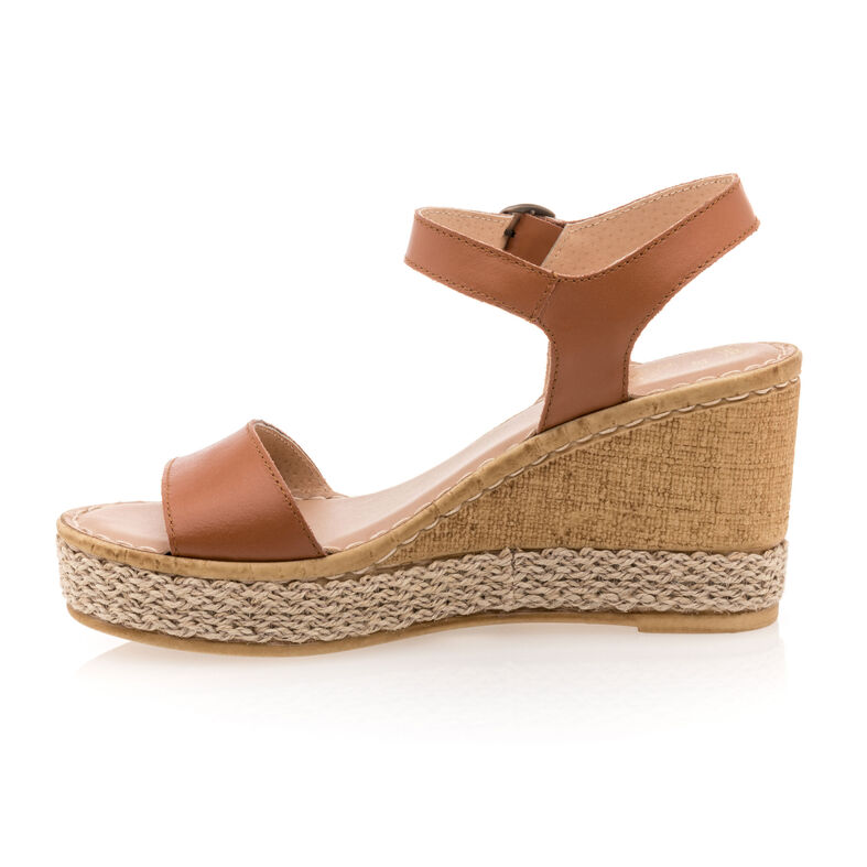 Braune Damensandalen / Zehenfreie Schuhe