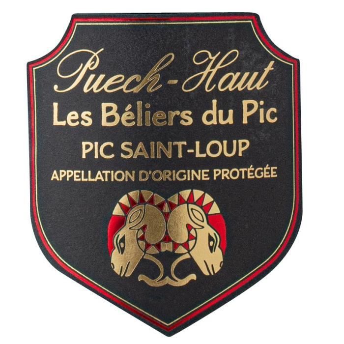 Château Puech-Haut Les Béliers du Pic 2021 Syrah - Vino Tinto Languedoc