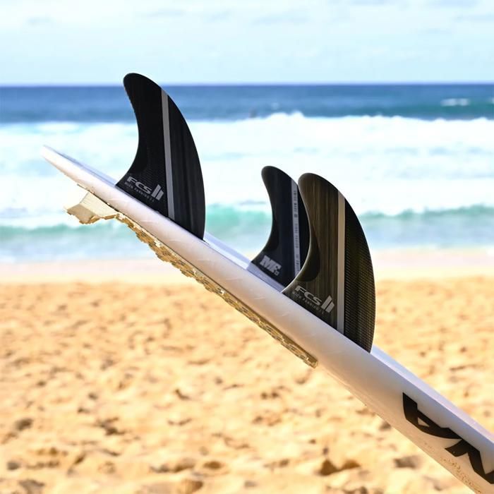Surf fins - MF Glass Fiber Fusion - Smoke White - Medium - FCS