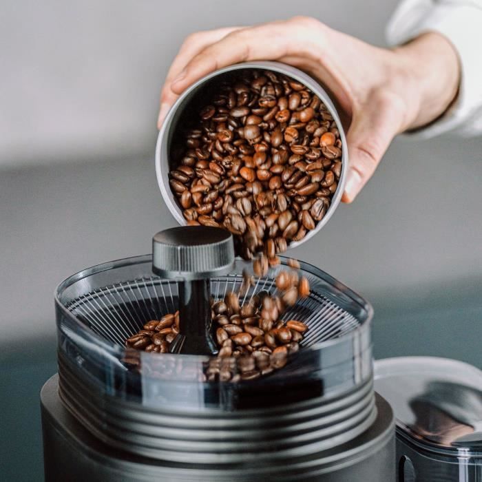 MELITA AromaFresh II Glazen Basis Filterkoffiezetapparaat met Geïntegreerde Koffiemolen 1030-06