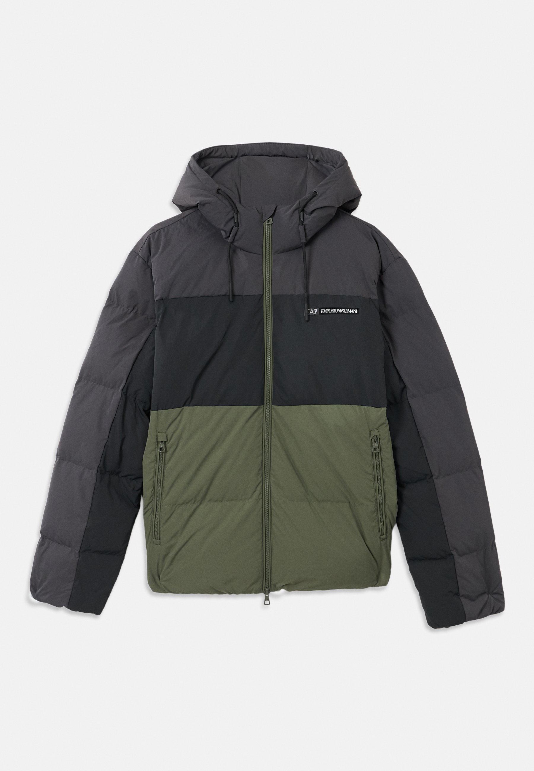 EA7 Emporio Armani TRAIN ATHLETIC COLOUR BLOCK PADDED JACKET - Talvejakk - beetle