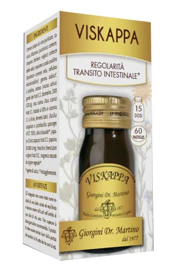 Dr. Giorgini Viskappa Intestinal Transit Supplement 60 kapsul brez glutena
