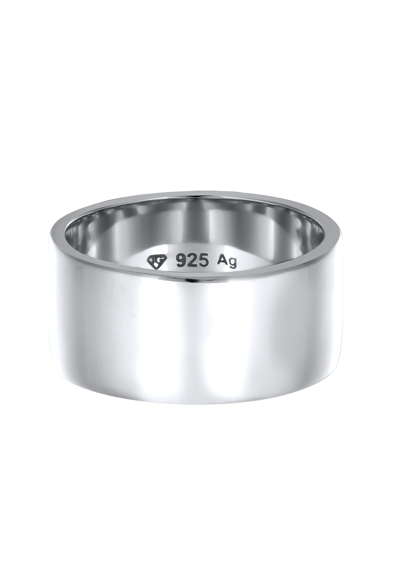 Elli Femmes Empilement Basique Géo en Argent Sterling 925