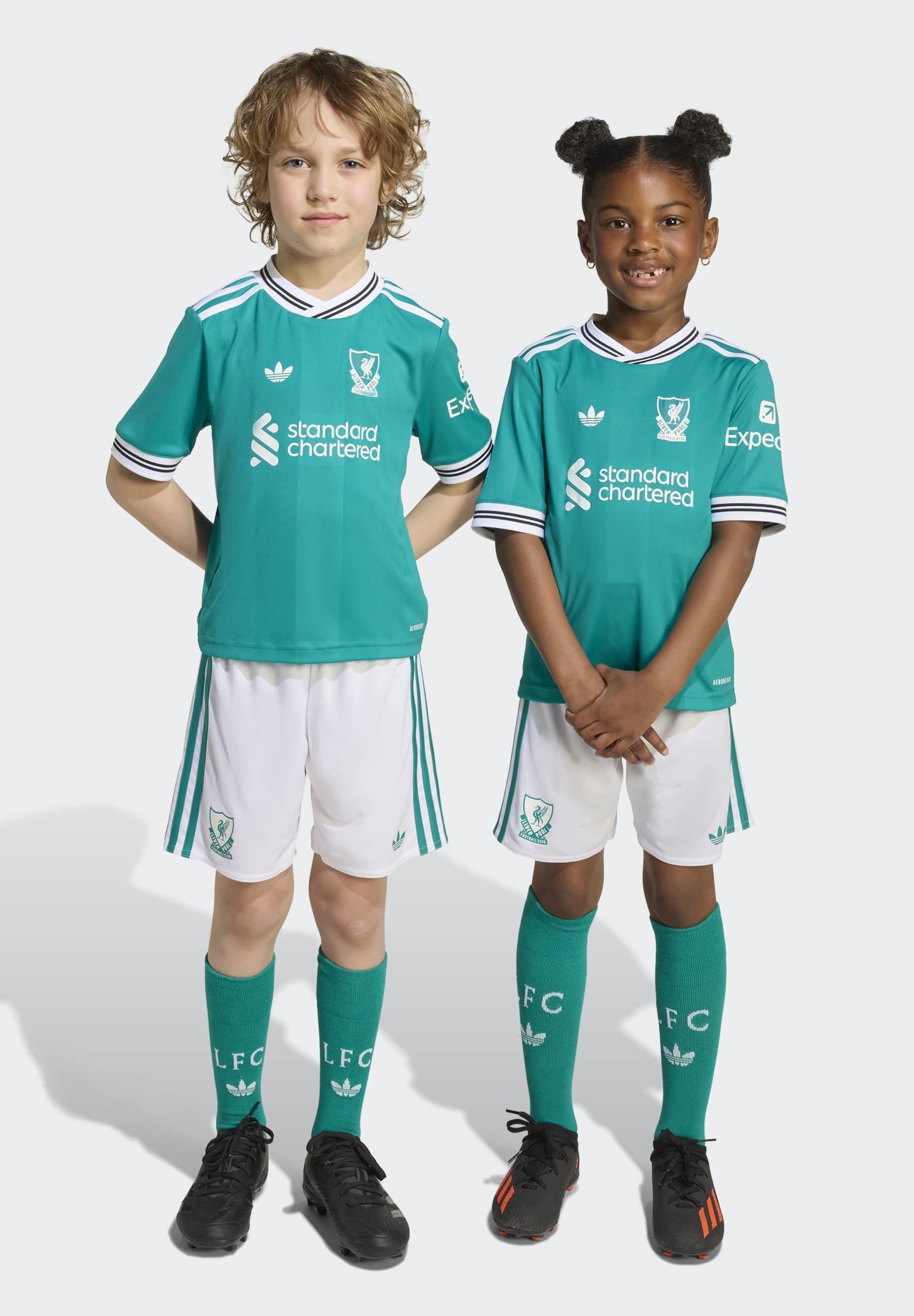 adidas Performance LIVERPOOL FC 25/26 DERDE TENUE UNISEX - Clubkleding - zeegroen