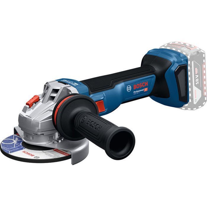 Meuleuses angulaires 125 mm - GWS 18V-11 - BOSCH - sans batterie, ni chargeur - L-Boxx - 06019N4102