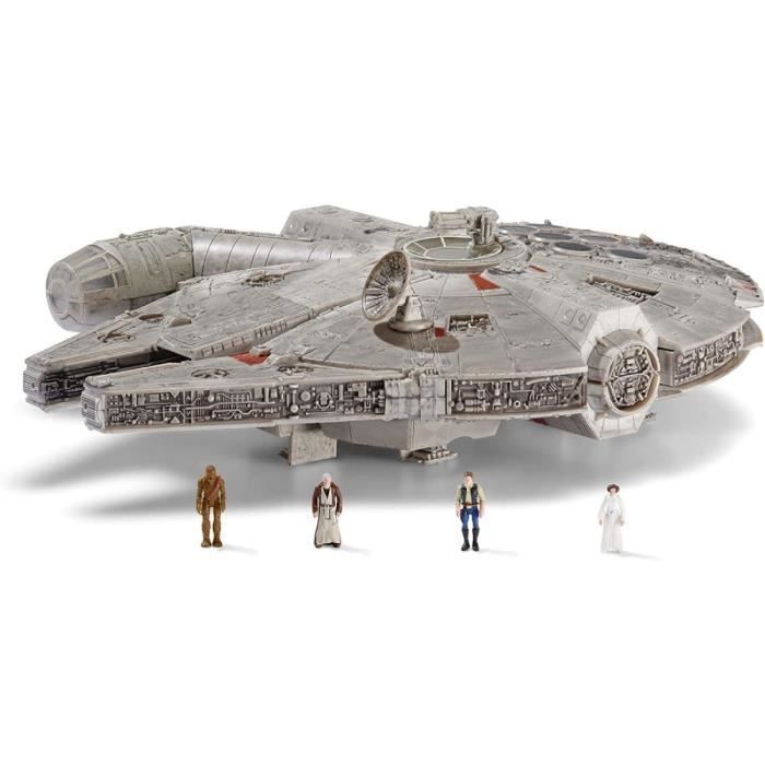 Collectible figurine - Star Wars - Millennium Falcon - 225 cm - Incredible details - Opening cockpit