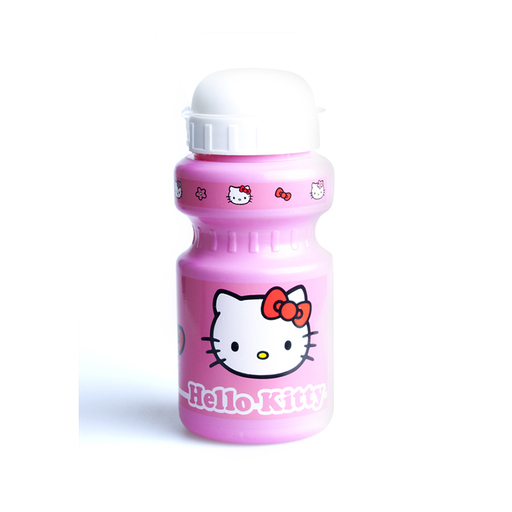  Hello Kitty kulacs rózsaszín állvánnyal és fehér tetővel, 300ml