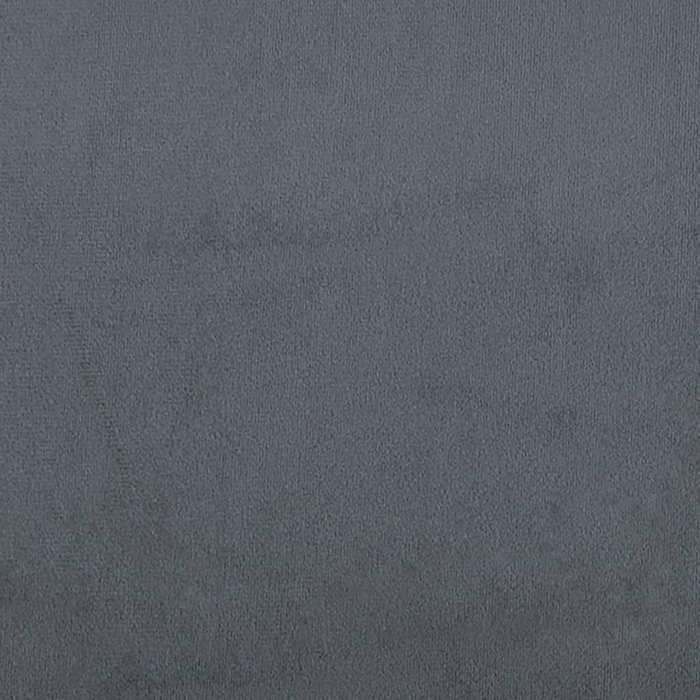 Cama doble CHIC para adultos - 180x200 cm. Estructura de cama gris oscuro de 180x200 cm. Terciopelo #Sara19723
