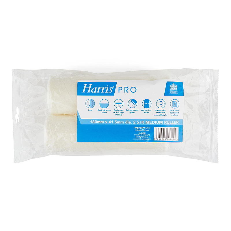 Harris Roller 2-pack 180 mm mohair, Pro