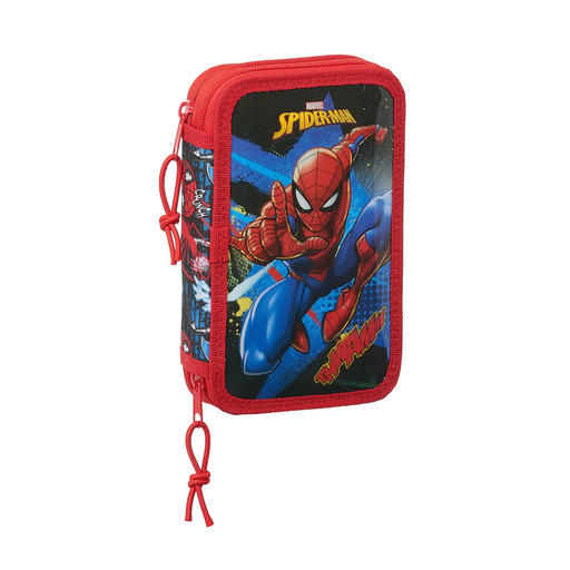  Διπλή Θήκη Spiderman Go Hero 28 Τεμαχίων