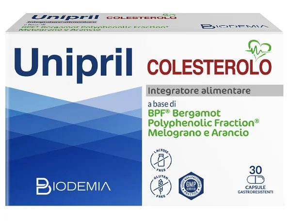 Unipril Cholesterol 30 capsules Gast