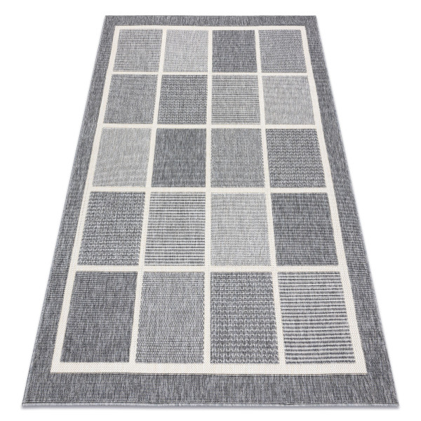 Dywan SPRING 20426332 kwadraty, ramka 80x150 cm