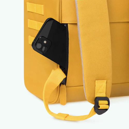 Cabaia Adventurer Großer gelber Marrakech-Rucksack