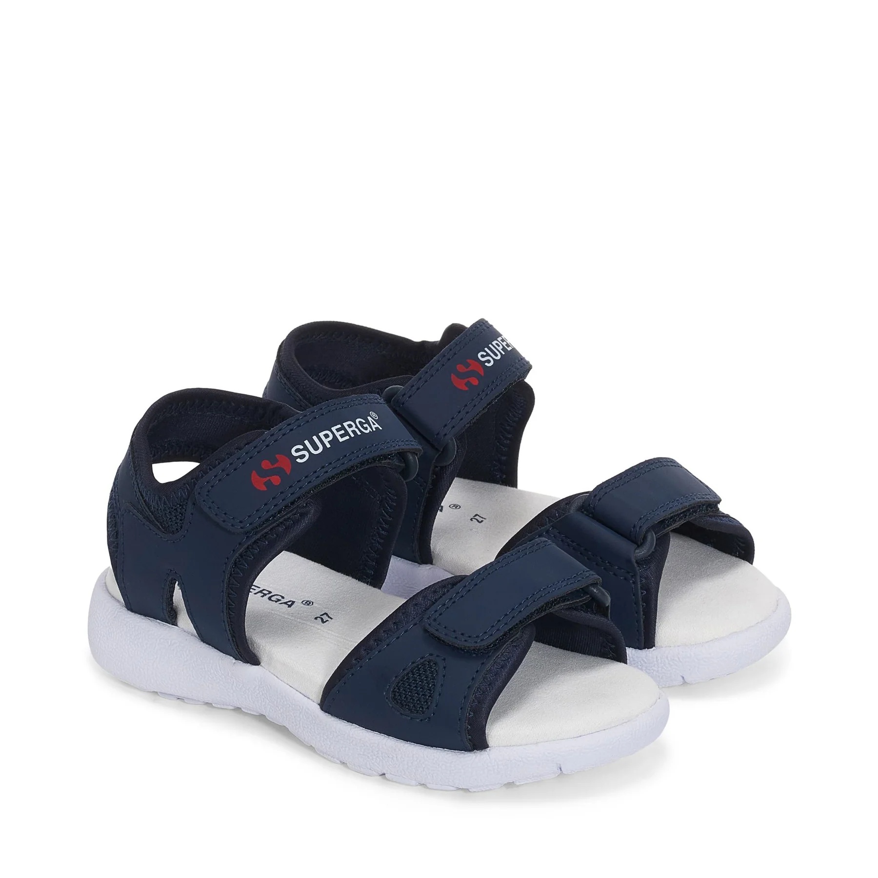 3999 KIDS SYNTHETIC MATERIAL-BLUE NAVY-WHITE