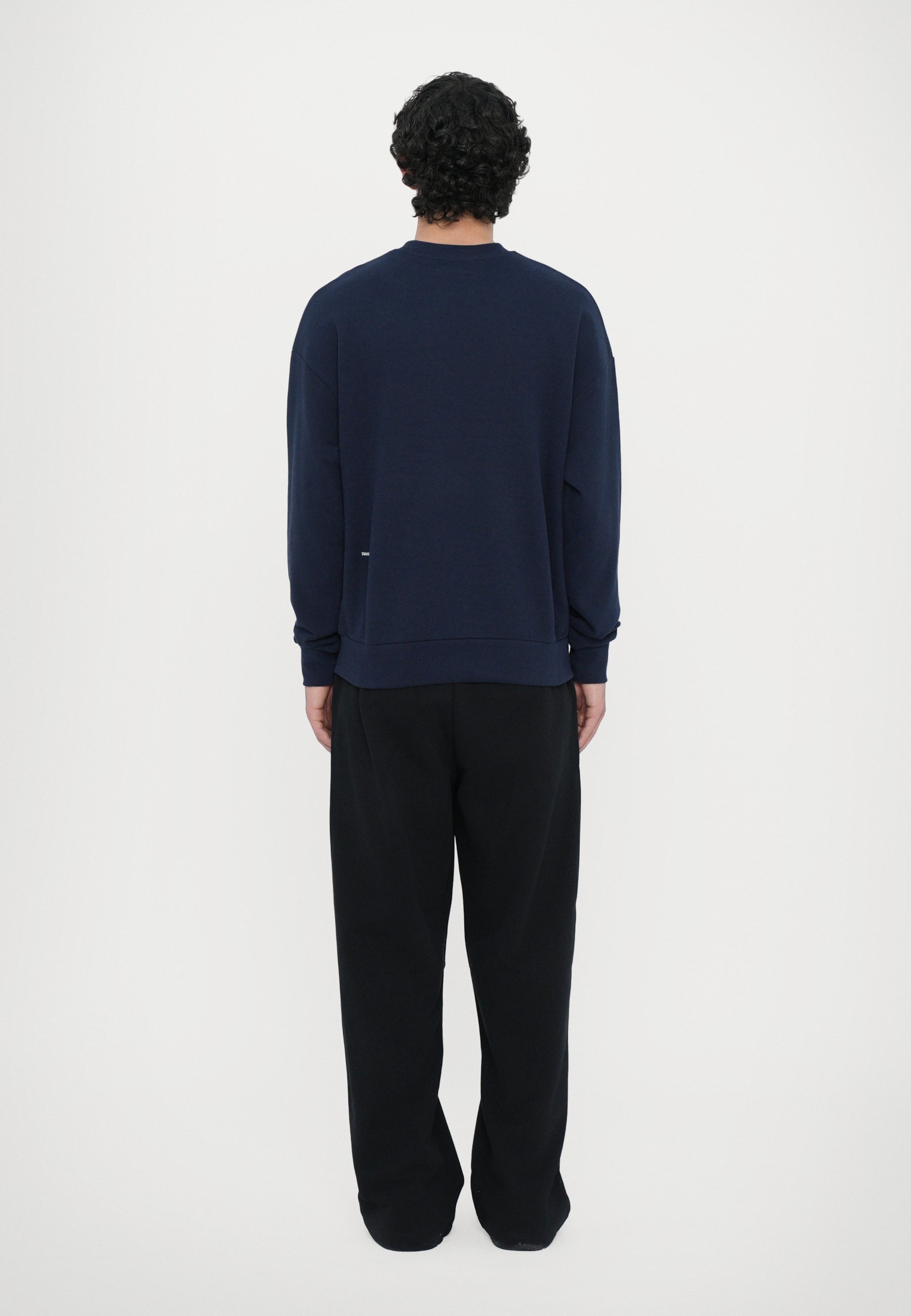 PANGAIA MIDWEIGHT UNISEX - Majica s kapuljačom - tamnoplava