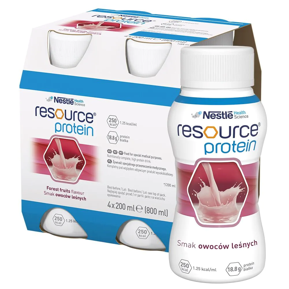 Resource Protein, Doustny preparat odżywczy, Smak owoców leśnych