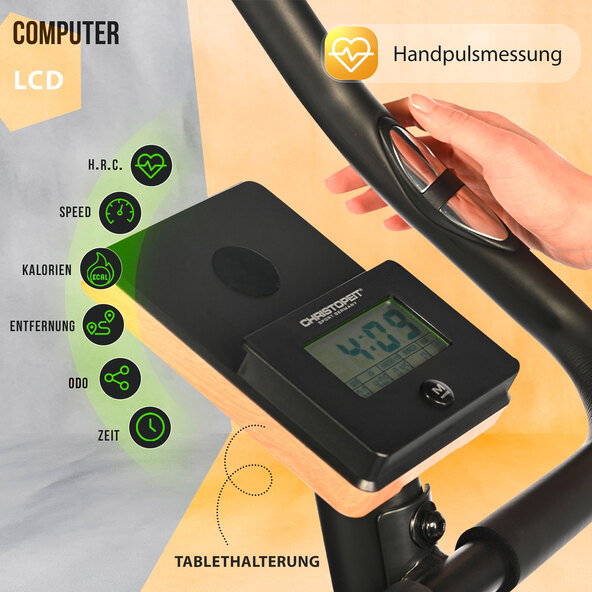 Heimtrainer Delta, Holzoptik