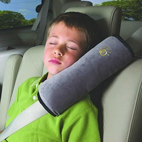 Protector de cinturón de seguridad para asiento de coche infantil, arnés de hombro para coche, cojín de cinturón de seguridad extraíble y lavable